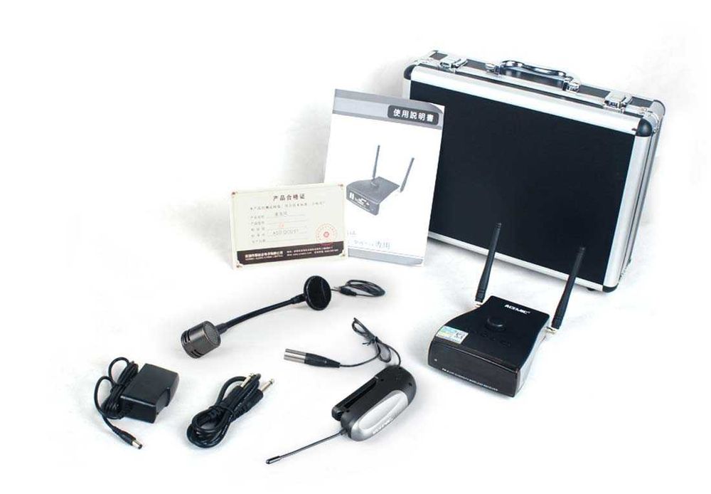 Wireless Dublu microfon pentru Acordeon ACEMIC PR-8/AT-20 CU CASE (Shure, Sennheiser)