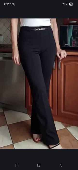 Pantaloni evazați/ largi, noi cu eticheta