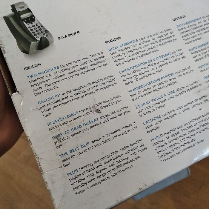 Безжични Телефони / Офис / AUDIOLINE 45+1