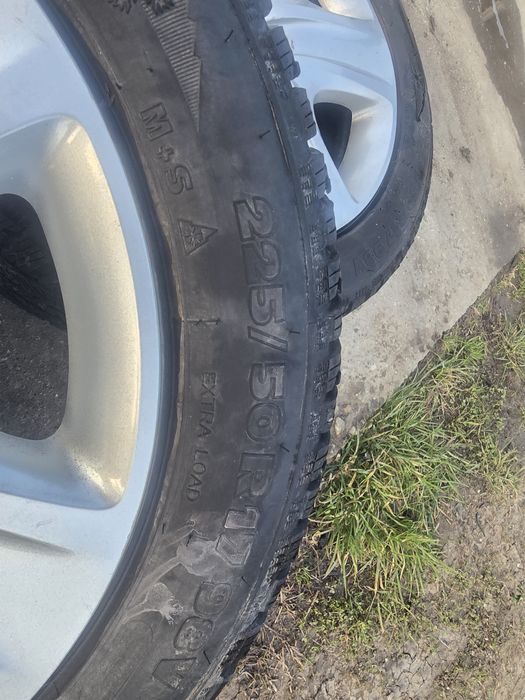 Set jante structurate 5x105 Opel Astra J K 225 50 17 roti iarna
