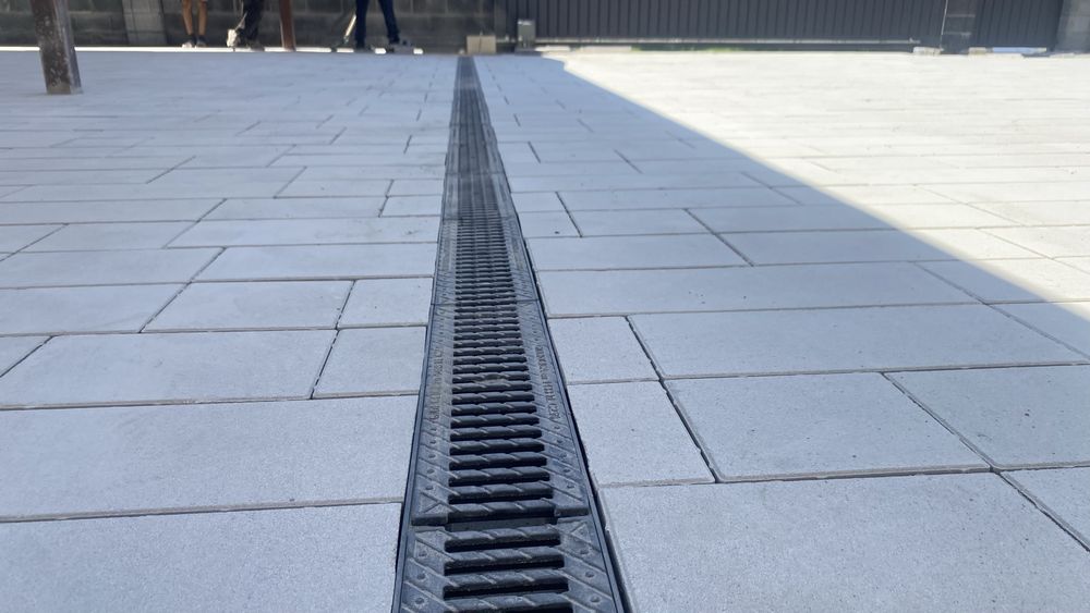 Укладка брусчатка