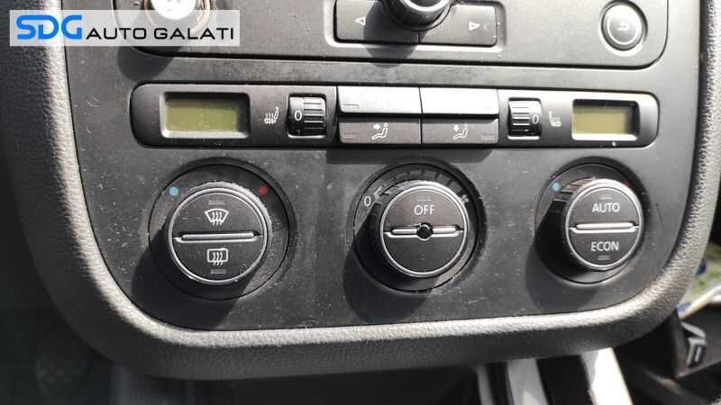 Panou Comanda AC Aer Conditionat Clima Climatronic cu Incalzire Scaune VW Golf 5 2004 - 2008