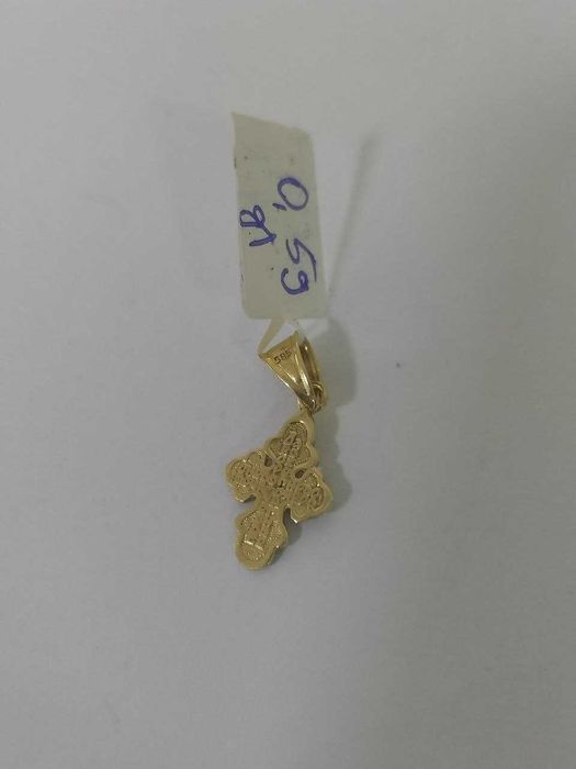 cruce din aur 14k  0,59gr (CTG)