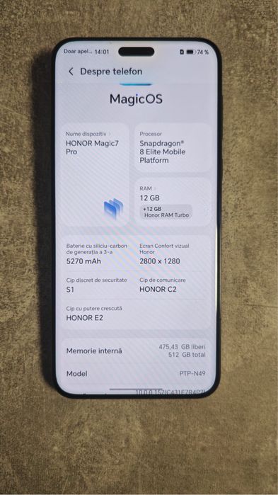 Homor Magic 7 pro