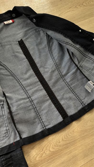 Джинсовка с росписью