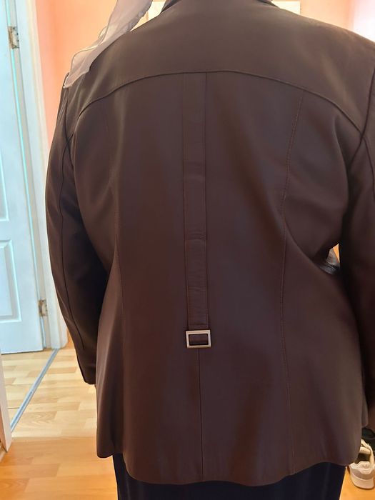 Кожаная куртка. Размер 52-54