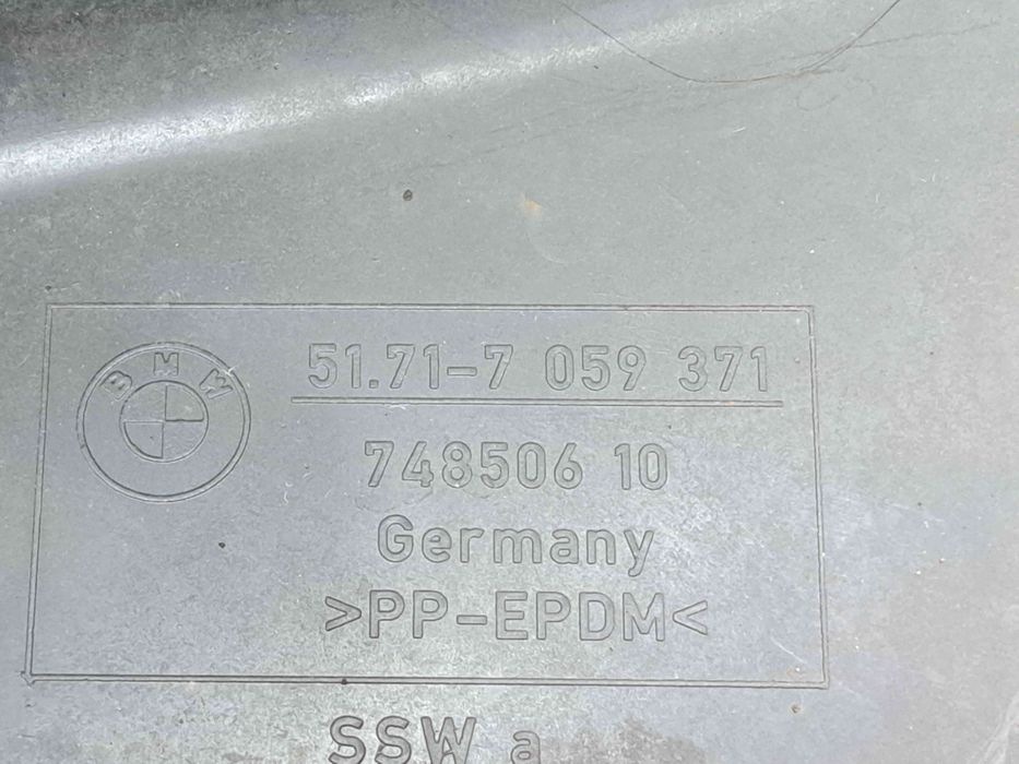 Carenaj roata stanga fata Bmw 1 (E81, E87) [Fabr 2004-2010] 748506-10