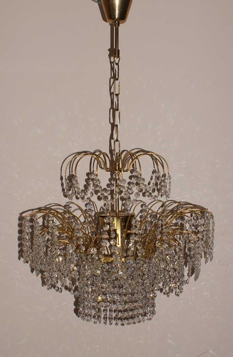 Люстра из чешского хрусталя Preciosa