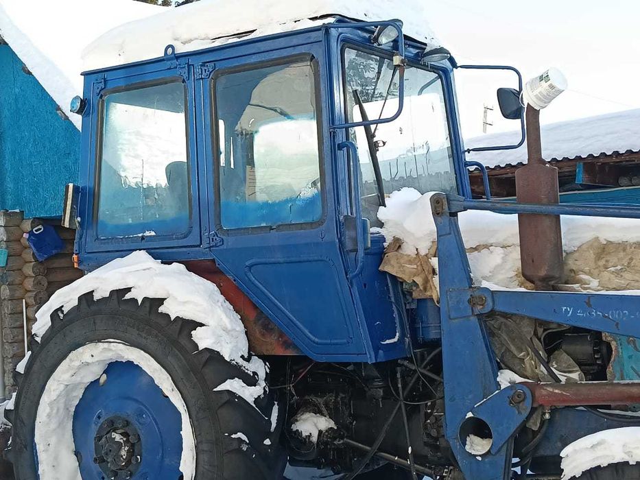 МТЗ-82 с куном  лопата +ковш