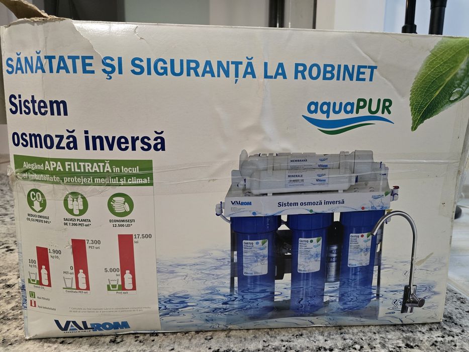 Aparat de filtrare apa cu osmoza inversa