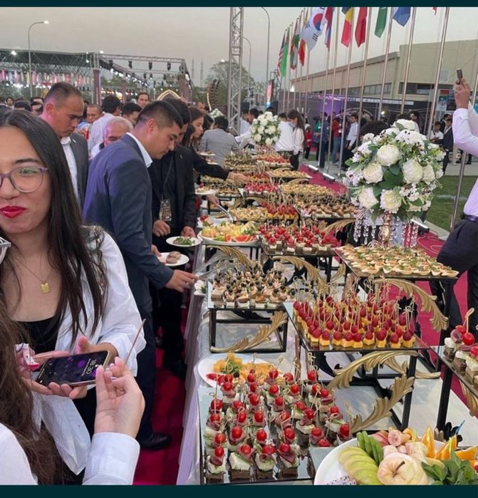 Кейтеринг в Ташкенте Кофе Брейк Фуршет Банкет Услуги Кейтирингга