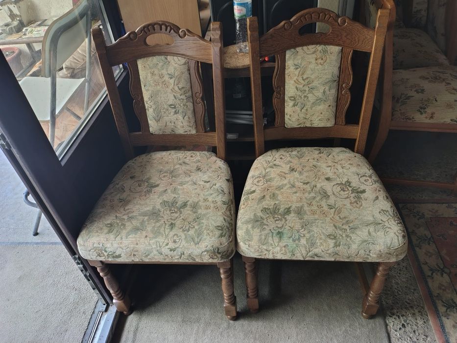 Scaune bar și scaune lemn masiv