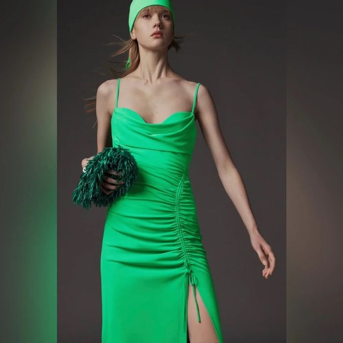 Rochie zara verde