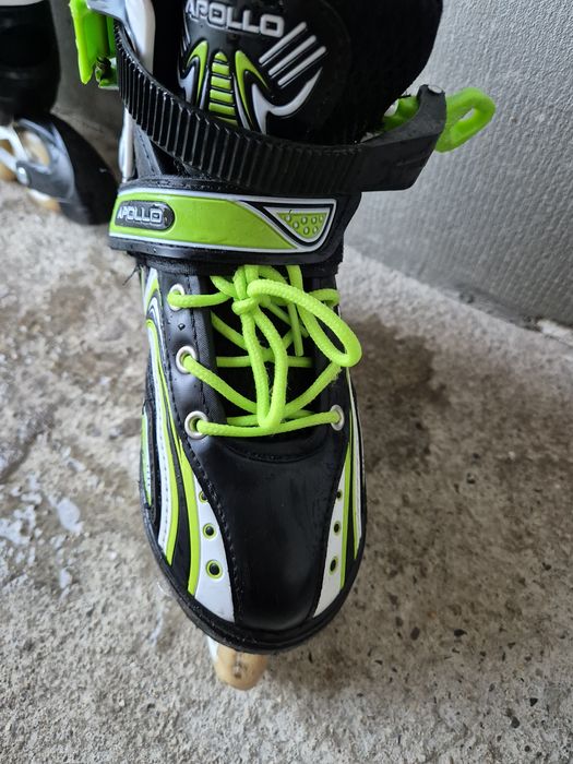 Детски ролери 35-38 номер, светещи колела