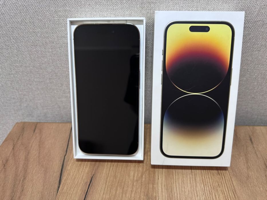iphone 14 pro в золотом цвете