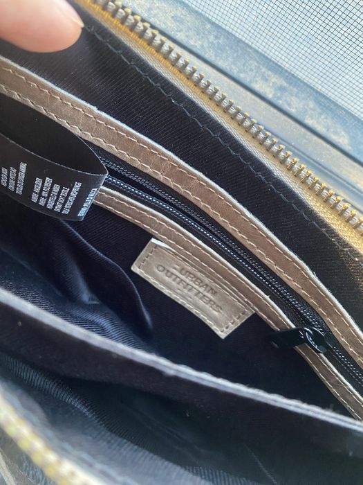 urban outfitters  geanta din piele maro