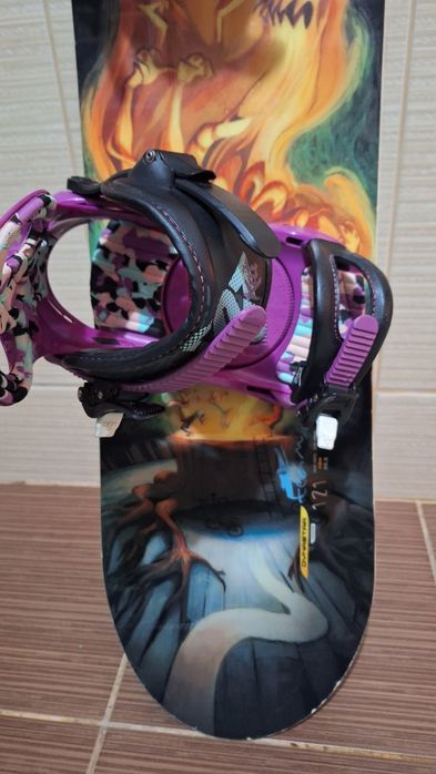 Placa snowboard 120 cm -boots burton