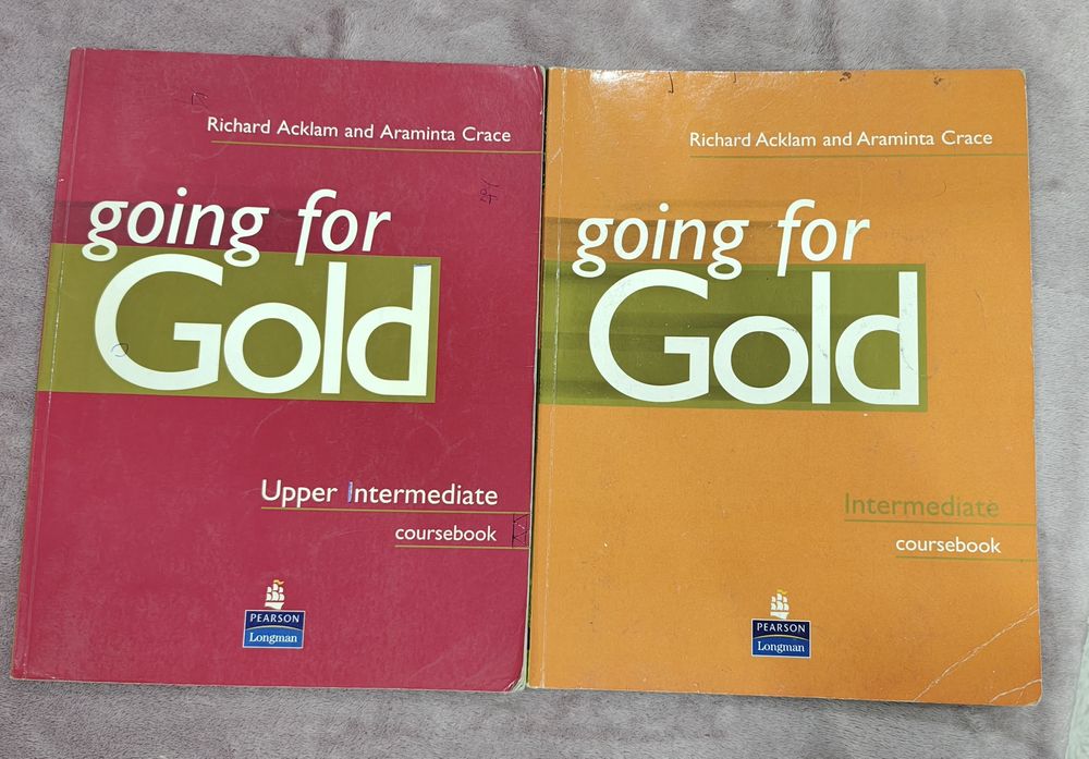 Manuale engleză B1 + B2 Going for Gold – ideale liceu / BAC / meditații