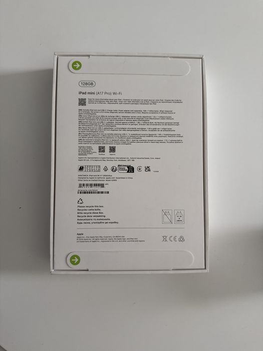 Ipad mini A17 pro de 128gb wifi blue, NOU, sigilat