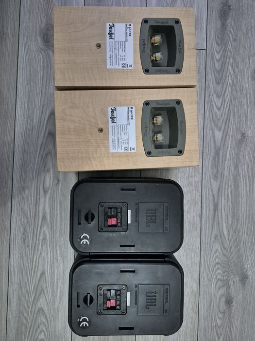 Vând boxe de raft teufel, jbl,și difuzoare diferite