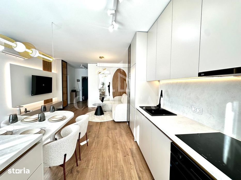 Apartament ultrafinisat | Etaj intermediar | Zona str Tineretului