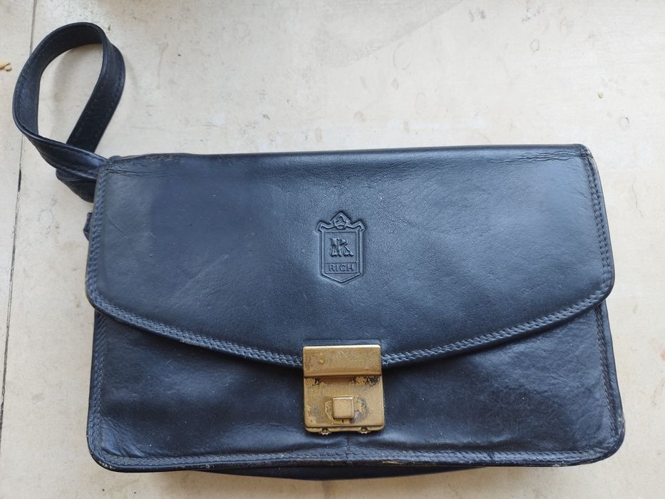 Мъжка чантичка кожа