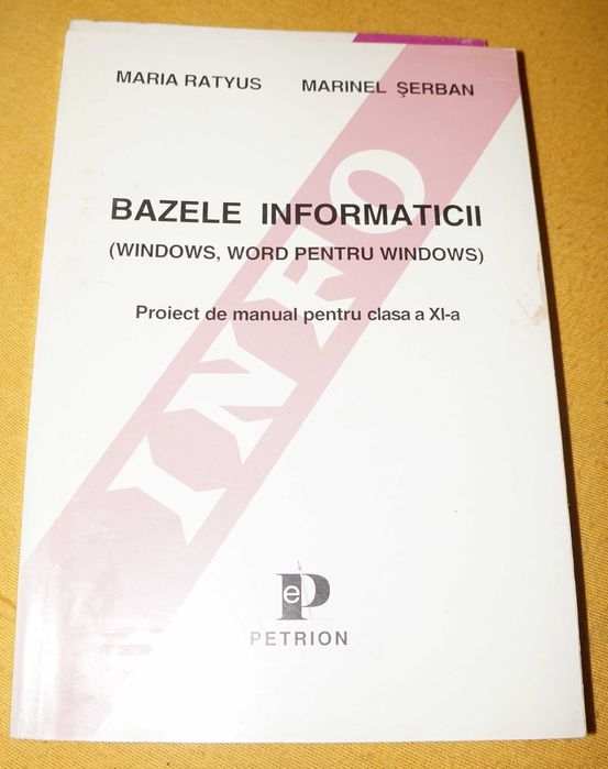Informatică - manuale școlare