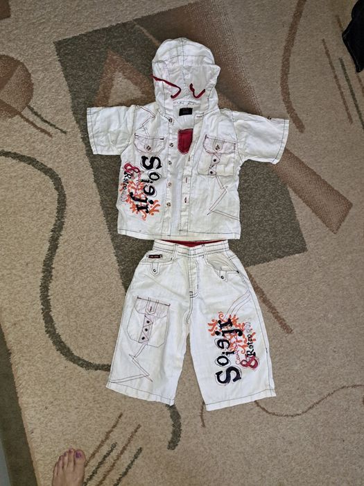 Льняной летний костюм