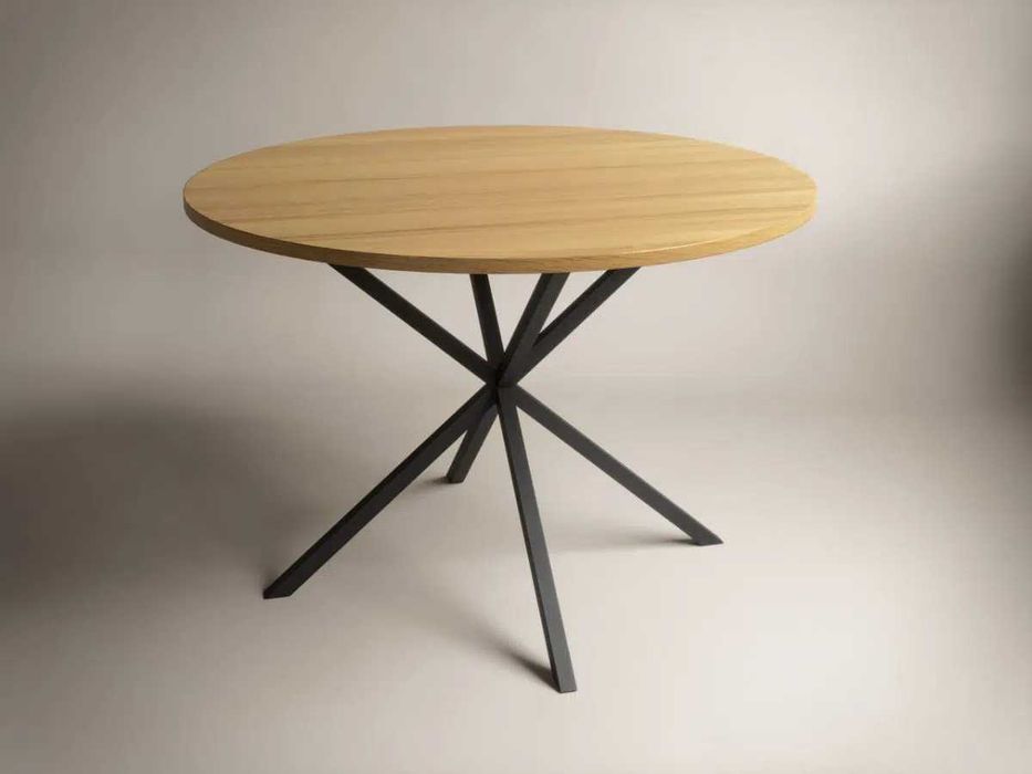 Set Masa Rotunda Spira + 4 Scaune Karma Gri - Transport Gratuit