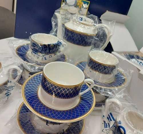 Фарфоровый сервиз Zepter Cobalt royal