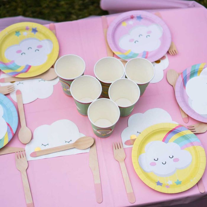 Декор Облаче за детски рожден ден, изписване или кръщене - под наем