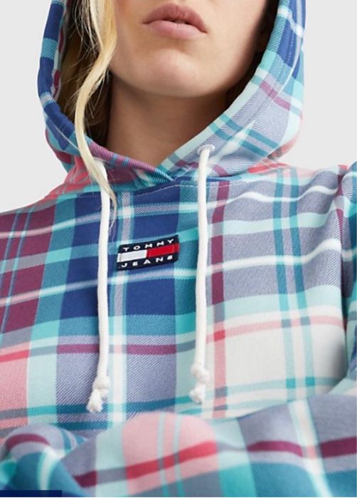 Худи кроп топ Tommy Hilfiger