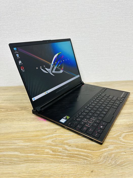 ASUS ROG Strix Core i7-12 Ядер+GTX1070-8 ГБ Видеокарта, Топовый ноут