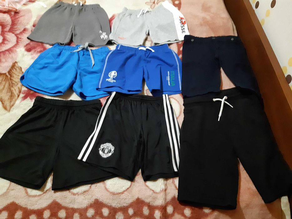 Горнища и потници за 3-5 год., Къси панталони 4-10 год.