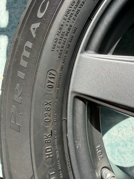 Roti/ jante aliaj R17 Mercedes Vito Viano 225/55/17 Michelin vara