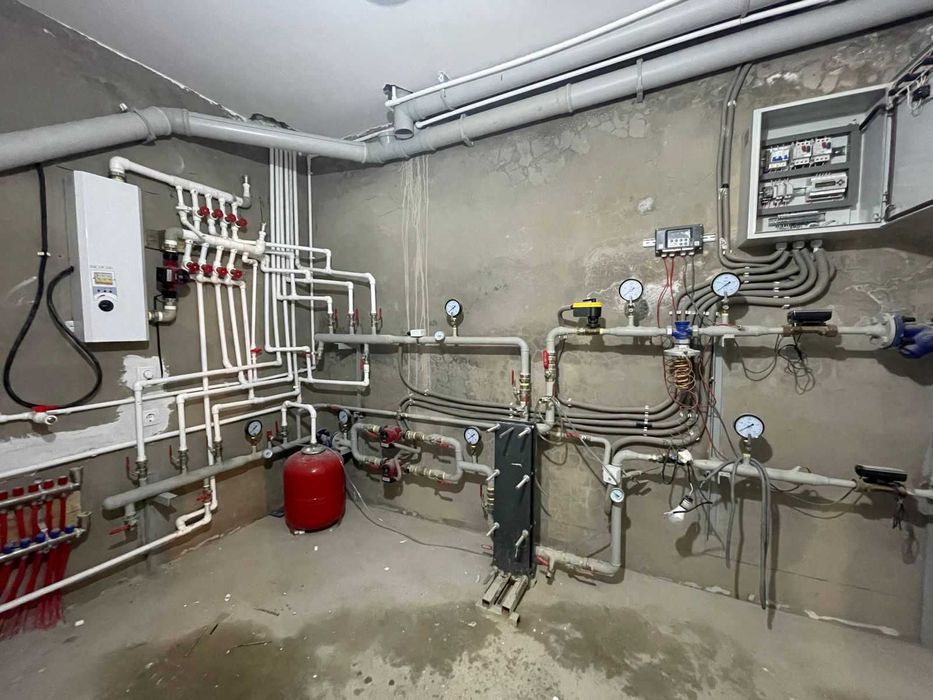 Монтаж отопления и теплового узла