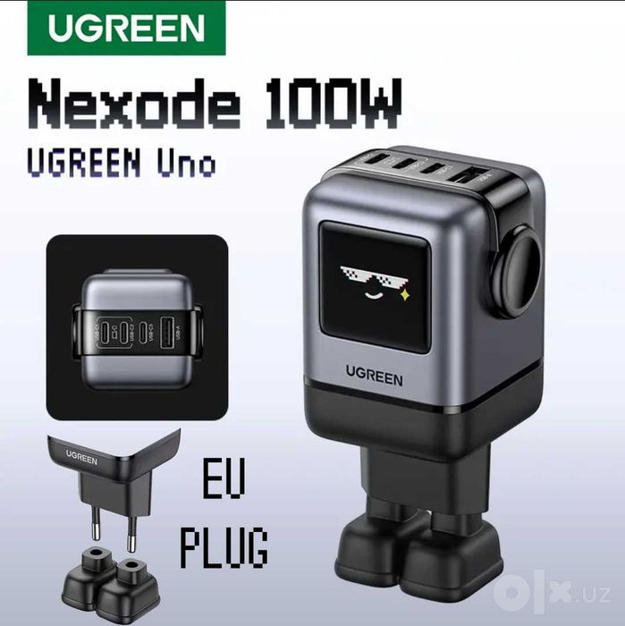 UGREEN Uno RG X688 100W GaN 3C+U EU Plug For Laptop/Macbook/Ultrabook