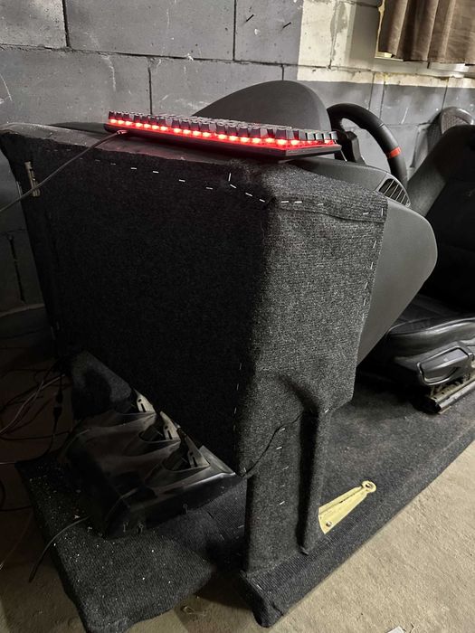 vand playseat bmw e46 logitech g920 cu schimbator ceasuri de bord functionale