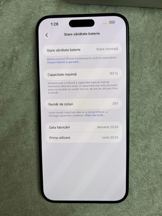 Iphone 15 pro max 256 de gb