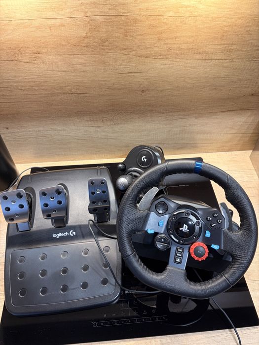 Volan Logitech G29 PC, PS4, PS5 cu schimbator full box