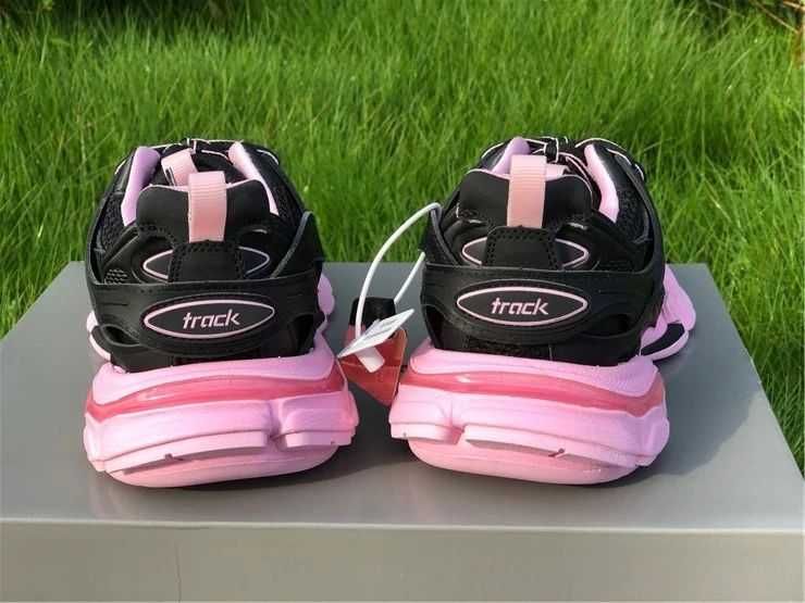 Balenciaga Track Sneaker "Black/Pink"