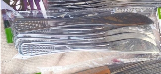 Лъжици Вилици и Ножове тип Перла от неръждавейка Чисто нови