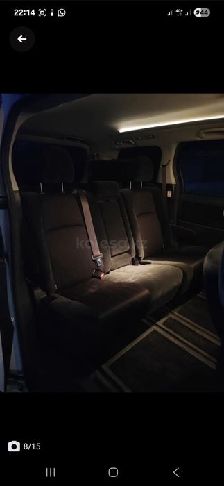 Tayota Vilfaer  2008 года