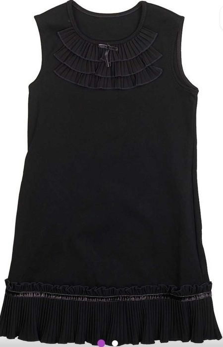 Школьные сарафан и кардиган