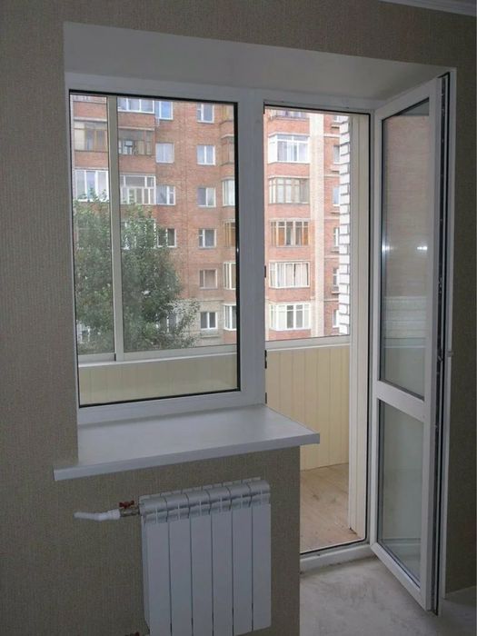 Балконы, окна, двери, витражи