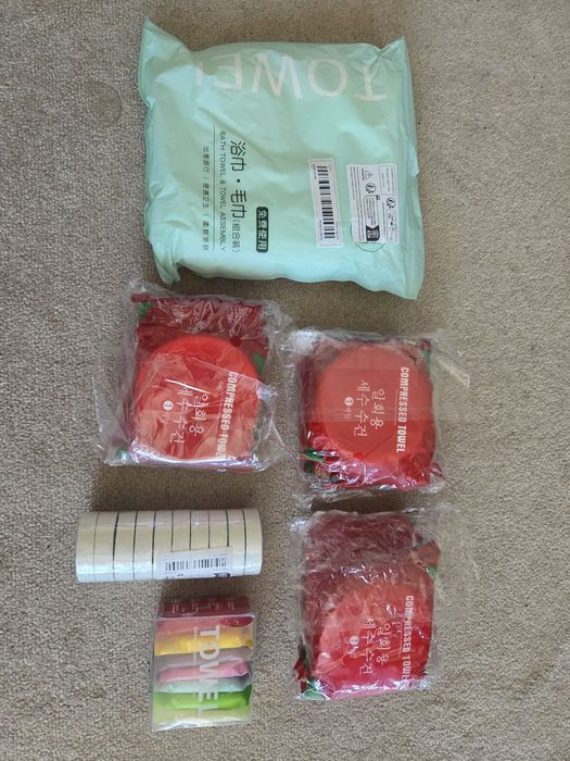 Компресирани кърпи