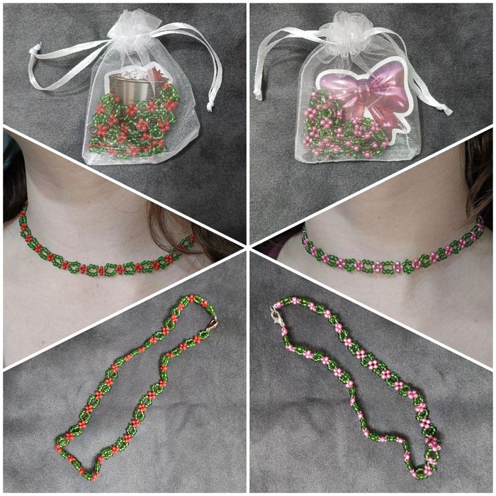 Чокеры из бисера