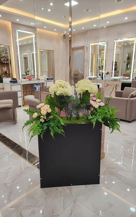 кашпо суний гуллар декор хизмати