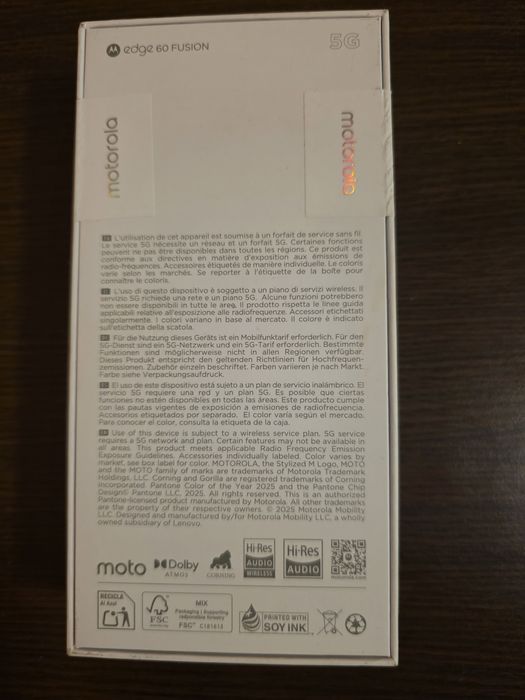 Vând Motorola Edge 60 Fusion Sigilat