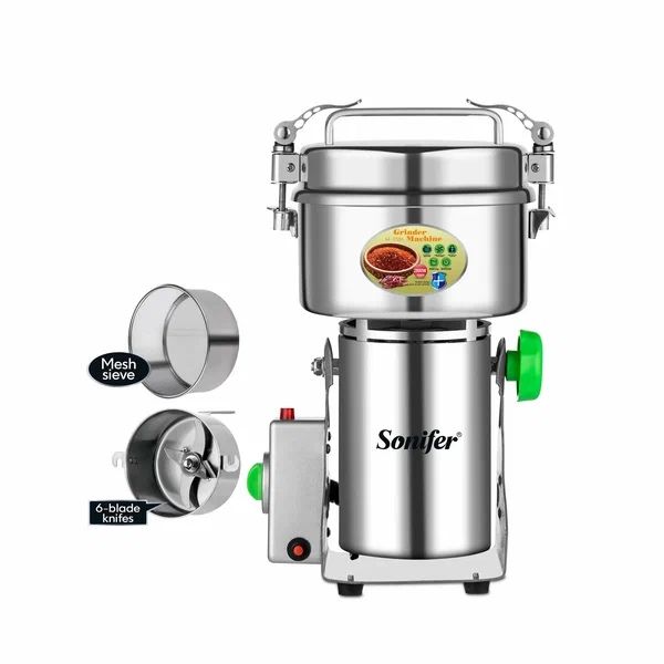Мельница Sonifer SF-3584, для пряностей, кофе, 500 г, ротационный нож